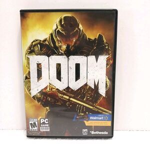 Doom PC Game 2016 Bethesda DVD-ROM Mature 17+ #M001